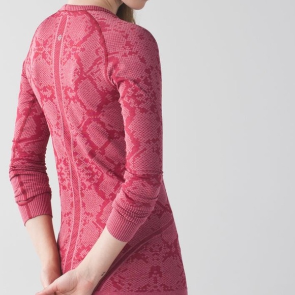 Lululemon Swiftly Tech Long Sleeve Crew size 4
Heathered Cranberry - Picture 2 of 10